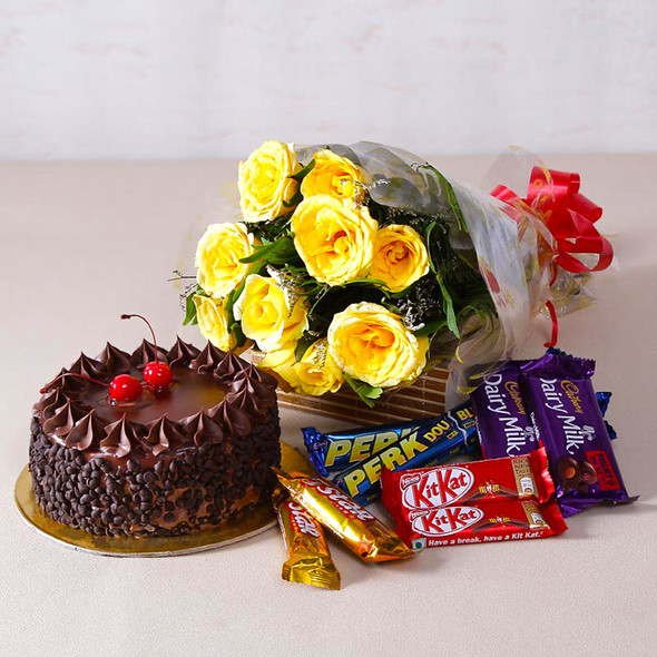 Flowerzncakez - Online Flower Cake and Gifts Delivery in Kolkata, India