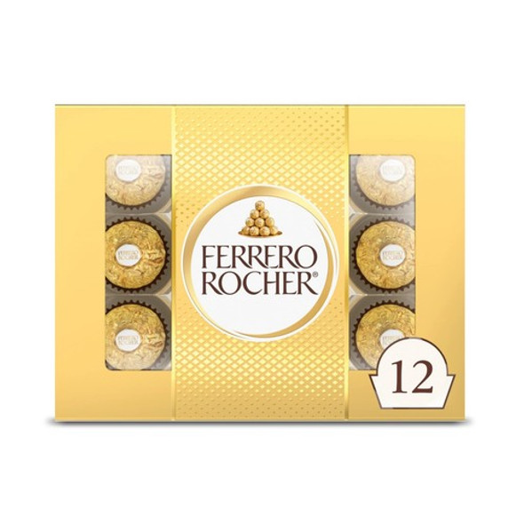 Ferrero Rocher Chocolate 12Ps Pack Ferrero Rocher Chocolate 12Ps Pack