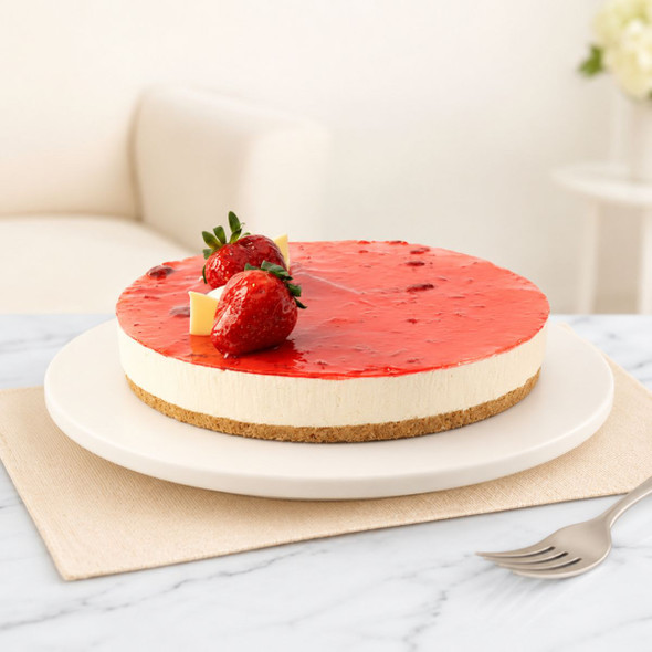 Wild Strawberry Cake