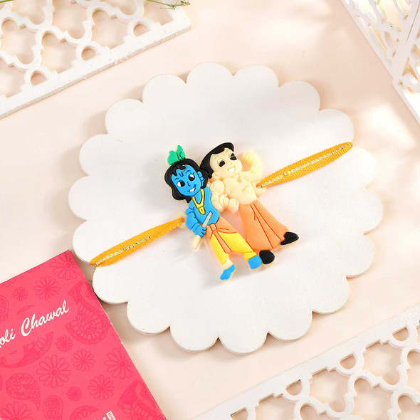 Super Cute Krishna and Bheem Kid's Rakhi