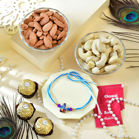 Kid's Krishna Rakhi Celebration Hamper