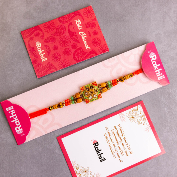 Rajasthani Style Rakhi - For UK