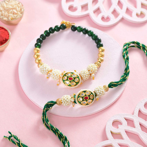 Best Bhai Bhabhi Rakhi Set