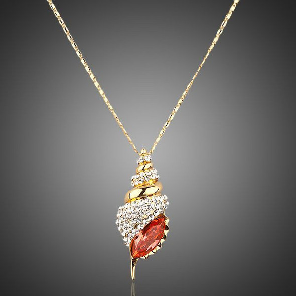 Buy 18K Real Gold Plated Stellux Austrian Crystal Necklace Online to Australia
