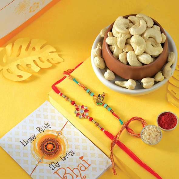 Rakhi Duple with Cashew