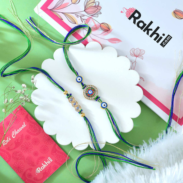 Set of 2 Alluring Rakhi