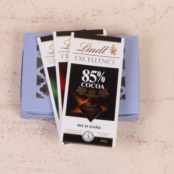 Diwali Gift Box of Lindt Chocolates with Kaju Katli