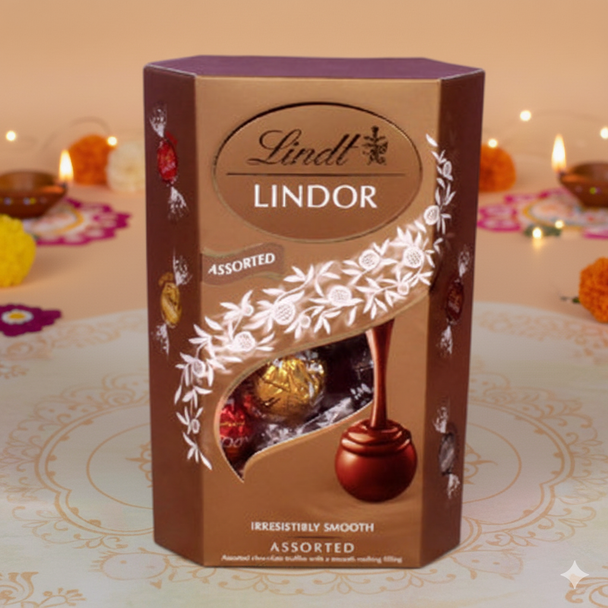 Diwali Surprise Gift of Dry Fruit With Lindor