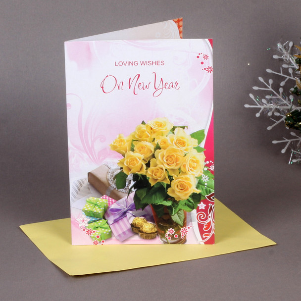 New Year Special Gift Pen and Diary with Chocolates