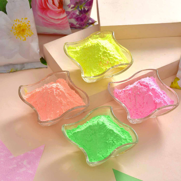 Chhappan Bhog Kesariya Gujhiya with Holi Gulal