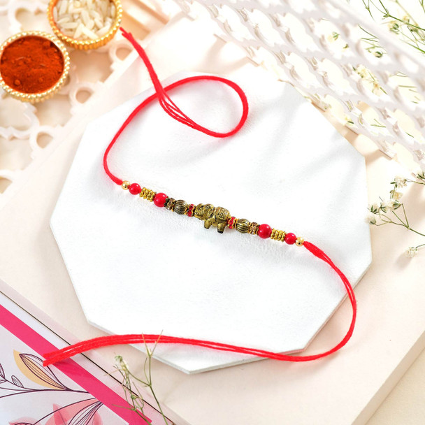Royal Rajwadi Elephant Rakhi