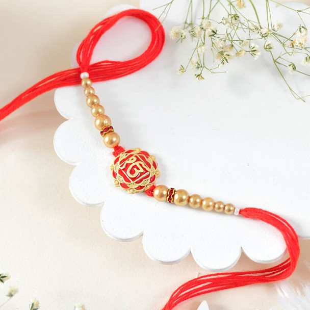Little Krishna And Ek Onkar Rakhi