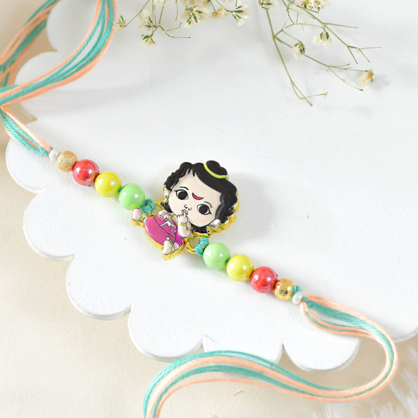 Little Krishna And Ek Onkar Rakhi