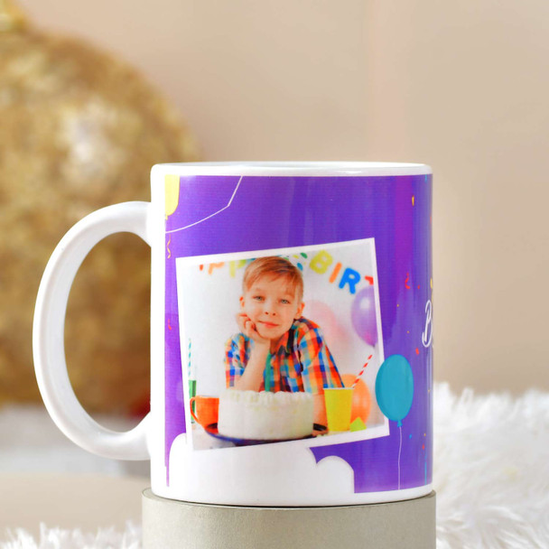 Sip & Celebrate Birthday Personalized Mug