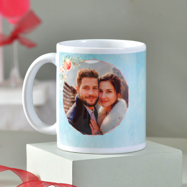 Personalized Anniversary Combo of Cushion & Mug -For USA