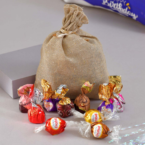 Birthday Special Personalized Hamper with Chocolates -For USA