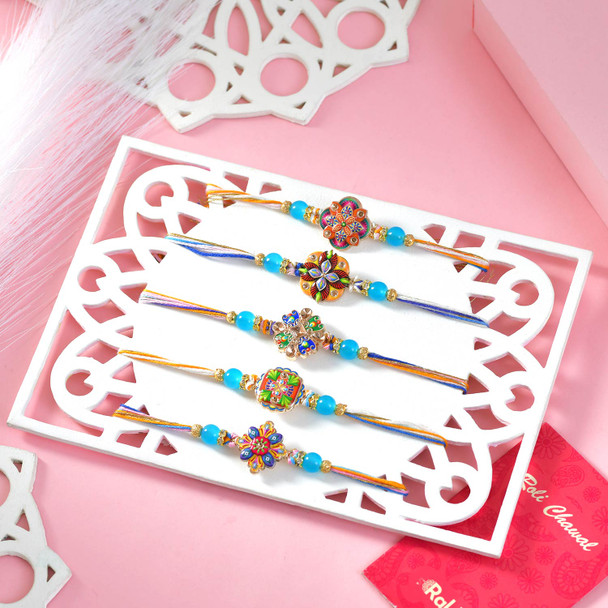 Festival Bloom Rakhi Gourmet Hamper