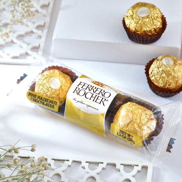 Antique Mint Stone Floral Rakhi & Gourmet Hamper