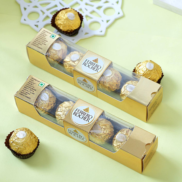 Rakhi Confrontation Personalized Photo Mug with Ferrero Rocher Chocolate