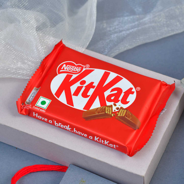 2 Rakhi Choco Nut Hamper