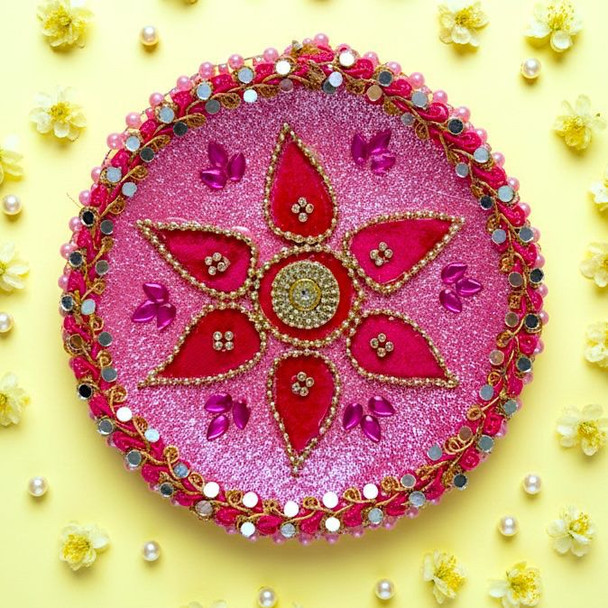 Designer Pooja Thali