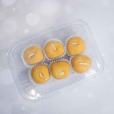 Diwali Celebration With Besan Laddu And Cashew