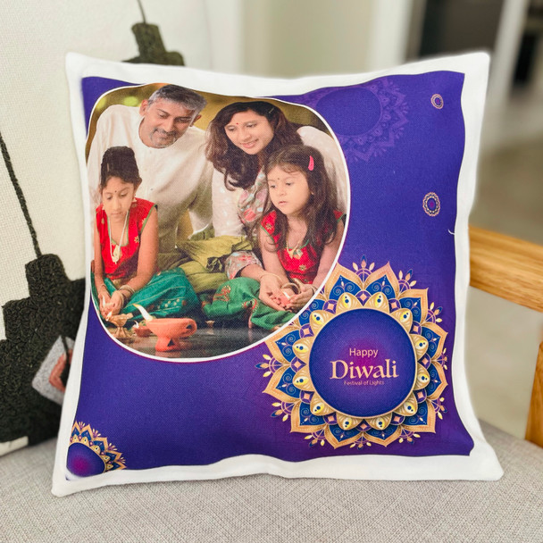 Personalized Mug And Cushion Set For Diwali Gifting