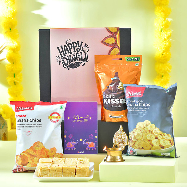 Diwali Delight Sweet Crunch Gift Box