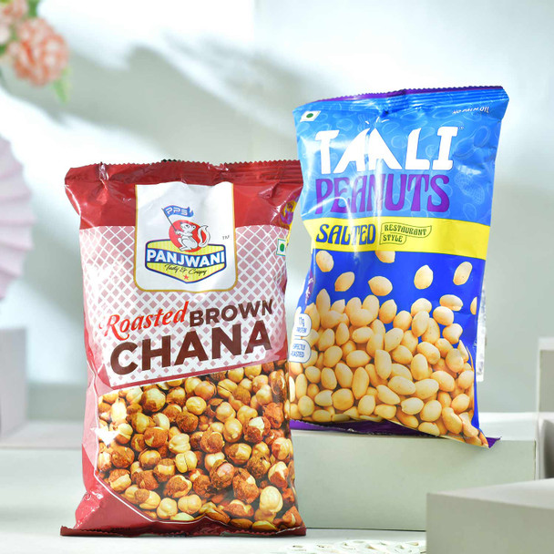 Lindt Indulgence and Savory Snack Hamper