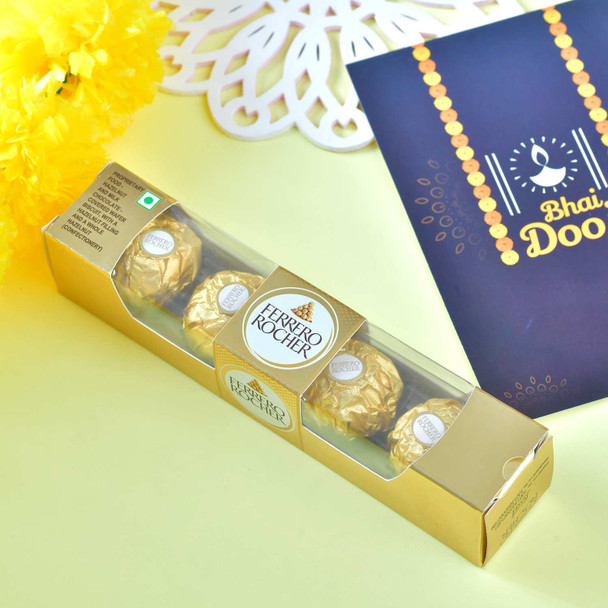 Bhaidooj Kalava With Ferrero Rocher Chocolate