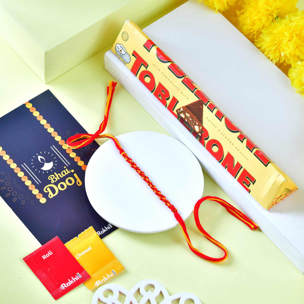 Bhaidooj Kalava With Toblerone