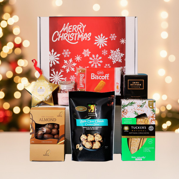 Christmas Premium Snack & Chocolate Hamper Box Christmas Premium Snack & Chocolate Hamper Box