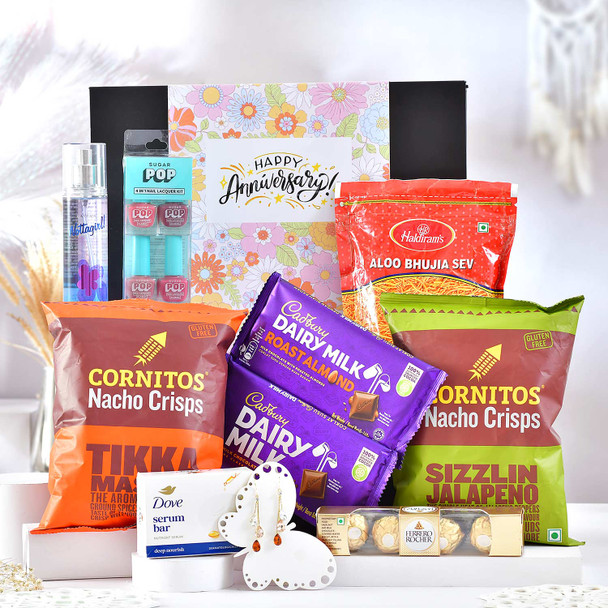 Anniversary Glamour & Indulgence Premium Hamper