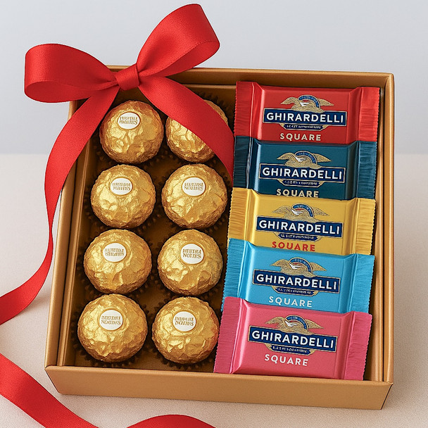 Ferrero & Ghirardelli Squares