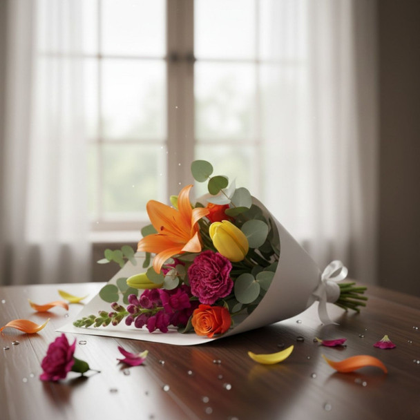 Sunny Bloom Assorted Flower Bouquet