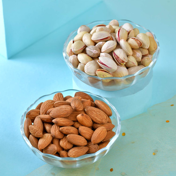 Eid Special Personalized Cushion and Mug with Dryfruits