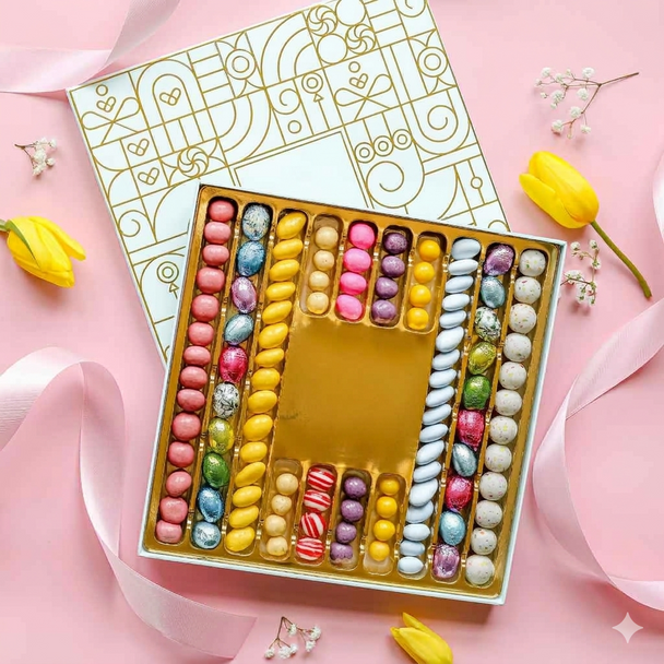 Chocolate Easter Eggs Gift Box