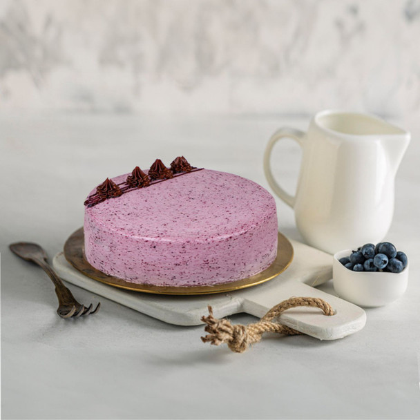 Blueberry Cake - Chocolate Sponge