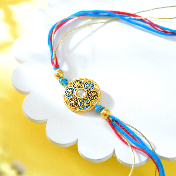 Set of 2 Splendid Rakhi for Bhai
