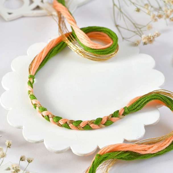 Five Hand Crafted Rakshabandhan Dori