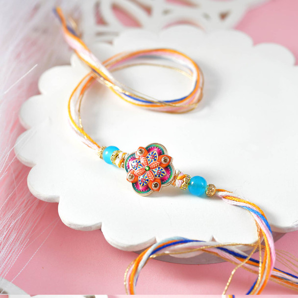Set Of Five Designer Rakhi