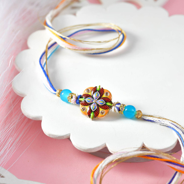 Set Of Five Designer Rakhi