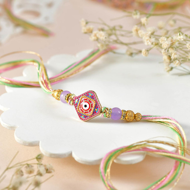 4 Beautiful Rakhi With Besan Laddu