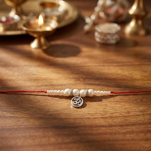 Set of 2 Rakhi & Traditional Mithai