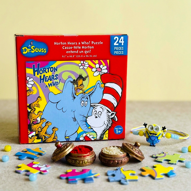 Minion Rakhi Puzzle Combo