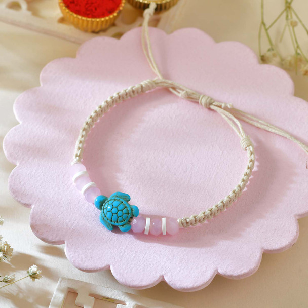 Lucky Turtle Rakhi Duo