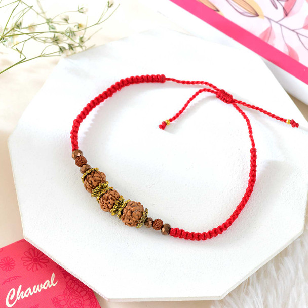 Ganpati Blessings Rakhi Combo