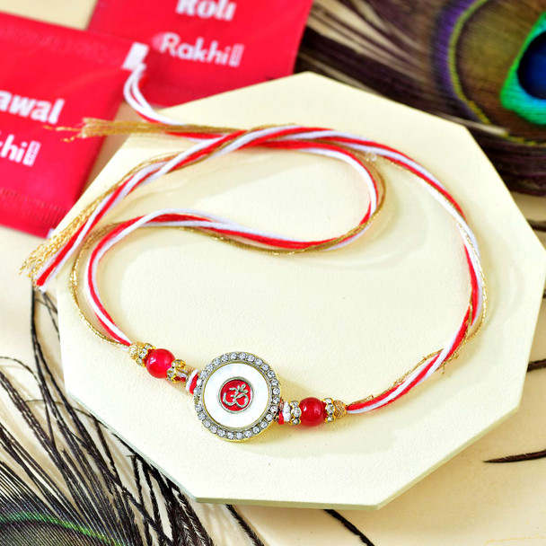 Sacred Om Rakhi Duo