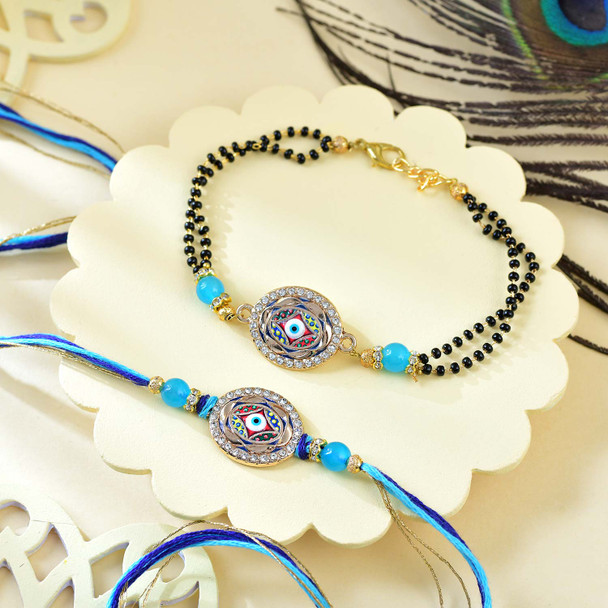 Super Cool Family Set -Bhaiya Bhabhi & 2 Kids Rakhi