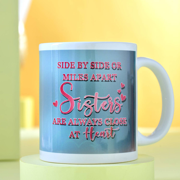 Personalized Sisters Cushion with Dairy Milk Silk